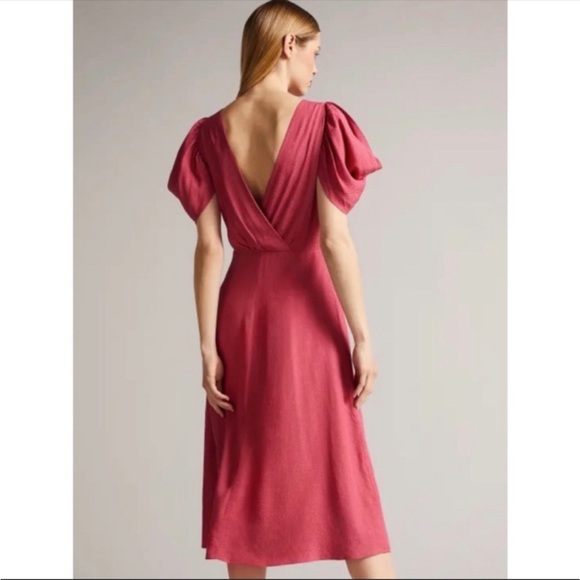 NWT Ted baker Tulipi Panelled Midi Dress size 1 - Picture 3 of 7